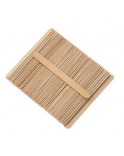 Szpatułki drewniane małe 114 x 10mm (100szt)