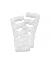 Separatory piankowe do pedicure (10 par) białe
